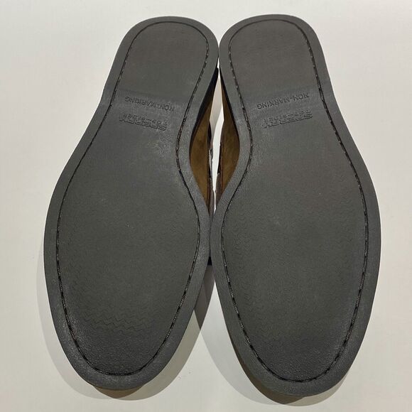 Sperry Top Sider Authentic Original Boat Shoes Men’s 13 M Brown Nubuck Leather - Picture 11 of 12